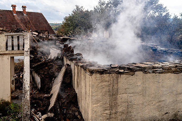 Professional Fire Damage Removal technician working in Austin, TX